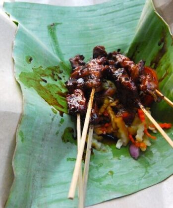 Typisch indonesisches Essen