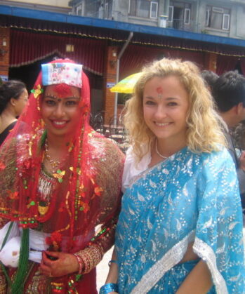 Tina Eckert mit Frau