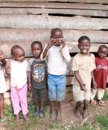 Kinder im Childcare Center in Zentraluganda