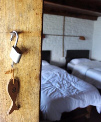 Zimmer in der Eco Lodge in Astam, Nepal