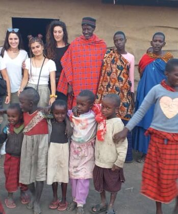 Besuch im Maasai Dorf in Tansania