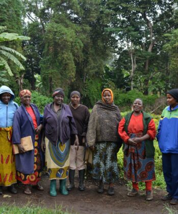 Lokale Farmer in Tanzania