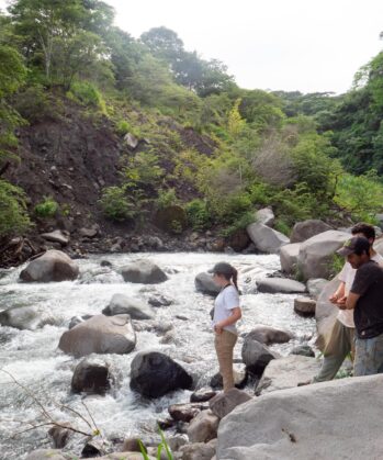 Freizeit am Fluss in Costa Rica